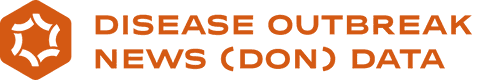 Disease Outbreak News (DON) Data logo